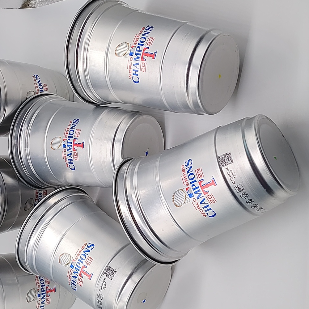 Texas Ranger WS Aluminum Cups